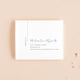"Proposal" - Savvy Wedding Invitations in Marine by Sandra Picco Design - FREE Recipient Addressing