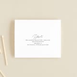 "stylist script" - Savvy Wedding Invitations in Ivory by Cass Loh - FREE Recipient Addressing