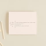 "EverAfter" - Savvy Wedding Invitations in Petal by Rochelle Renee - FREE Recipient Addressing