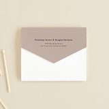 "joconde" - Savvy Wedding Invitations in Mahogany by chocomocacino - Closed