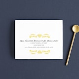 "Pretty Picado" - Savvy Wedding Invitations in Sunshine by Jessie Steury - FREE Recipient Addressing