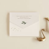 "Essence" - Savvy Wedding Invitations in Ivory by Laura Bolter - Closed