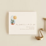 "Essence" - Savvy Wedding Invitations in Ivory by Laura Bolter - FREE Recipient Addressing