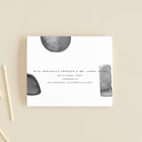 "Midtown" - Savvy Wedding Invitations in Stone by Hudson meet Rose - FREE Recipient Addressing