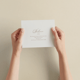 "Delicate Names" - Savvy Wedding Invitations in Buttercream by Jessica Williams - How it works