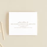 "Date Stamp" - Savvy Wedding Invitations in Wool by Jill Means - FREE Recipient Addressing