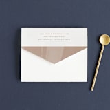 "Luna" - Savvy Wedding Invitations in Latte by Blustery August - Closed