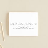 "emerald" - Savvy Wedding Invitations in Emerald by Andrea Cernin - FREE Recipient Addressing