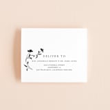 "Floral Union" - Savvy Wedding Invitations in Black Sugar by Pati Cascino - FREE Recipient Addressing