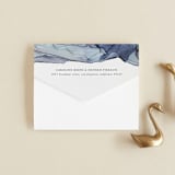"Slate" - Savvy Wedding Invitations in Blue Jasper by Erin Deegan - Closed