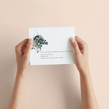 "On and On" - Savvy Wedding Invitations in Botanical Bouquet by Design Lotus - How it works