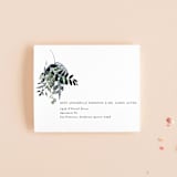 "On and On" - Savvy Wedding Invitations in Botanical Bouquet by Design Lotus - FREE Recipient Addressing