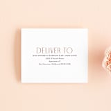 "Retro Grid" - Savvy Wedding Invitations in Sunset by Simona Camp - FREE Recipient Addressing