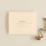 "Classic Touch" - Savvy Wedding Invitations in Rust by April Astudillo - FREE Recipient Addressing