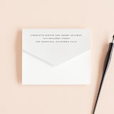"Together With You" - Savvy Wedding Invitations in Noir by Kimberly FitzSimons - Closed