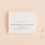 "Cambridge" - Savvy Wedding Invitations in Tuxedo by Amy Kross - FREE Recipient Addressing