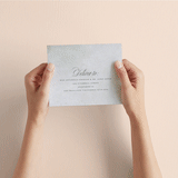 "Roman Landscape" - Savvy Wedding Invitations in Moss by Olivia Kanaley Inman - How it works