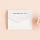 "Plaza" - Savvy Wedding Invitations in Onyx by Lauren Chism - Closed