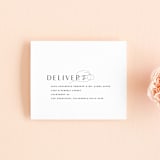 "Plaza" - Savvy Wedding Invitations in Onyx by Lauren Chism - FREE Recipient Addressing