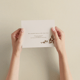 "Painterly Florals" - Savvy Wedding Invitations in Scarlet by Vivian Yiwing - How it works