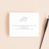 "Denali" - Savvy Wedding Invitations in Linen by Carly Reed Walker - FREE Recipient Addressing