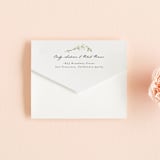 "Forest Finds" - Savvy Wedding Invitations in Emerald by Susan Moyal - Closed