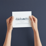 "Flourish" - Savvy Wedding Invitations in Bluemoon by Jen Owens - How it works