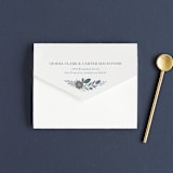 "Flourish" - Savvy Wedding Invitations in Bluemoon by Jen Owens - Closed