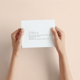 "front and center" - Savvy Wedding Invitations in Putty by Angela Marzuki - How it works