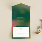 "Forest Love" - Savvy Wedding Invitations in Forest by Simona Camp - Front Open