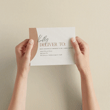 "Surface" - Savvy Wedding Invitations in West by Pixel and Hank - How it works