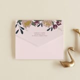 "Wild Peonies" - Savvy Wedding Invitations in Blush by Cindy Reynolds - Closed
