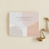 "Curves" - Savvy Wedding Invitations in Cafe by Pixel and Hank - Closed
