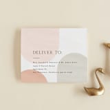 "Curves" - Savvy Wedding Invitations in Cafe by Pixel and Hank - FREE Recipient Addressing