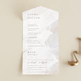 "Neutrality" - Savvy Wedding Invitations in Cream by Hooray Creative - Front Open
