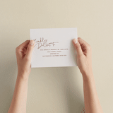 "Millennial" - Savvy Wedding Invitations in Rose by Hooray Creative - How it works