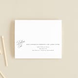 "Best is yet to come" - Savvy Wedding Invitations in Classique by Design Lotus - FREE Recipient Addressing
