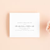 "Vow" - Savvy Wedding Invitations in Tuxedo by Leah Bisch - FREE Recipient Addressing