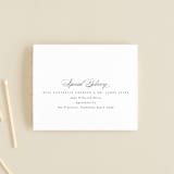 "Pearl" - Savvy Wedding Invitations in Chantilly by Jessica Williams - FREE Recipient Addressing