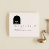 "view to behold" - Savvy Wedding Invitations in Onyx by letterfix - FREE Recipient Addressing