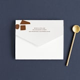 "Private Affair" - Savvy Wedding Invitations in Cinnamon by Nazia Hyder - Closed