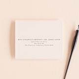 "Marbled Arch" - Savvy Wedding Invitations in Peach by Anna Elder - FREE Recipient Addressing