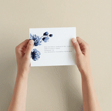 "A Wedding Watercolor" - Savvy Wedding Invitations in Cornflower by Chris Griffith - How it works
