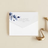 "A Wedding Watercolor" - Savvy Wedding Invitations in Cornflower by Chris Griffith - Closed