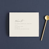 "Modernline" - Savvy Wedding Invitations in Cotton by April Astudillo - FREE Recipient Addressing