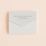 "Align" - Savvy Wedding Invitations in Linen by JoAnn Jinks - Closed