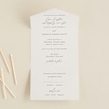"Happily Ever After" - Savvy Wedding Invitations in Buff by Sara Hicks Malone - Front Open