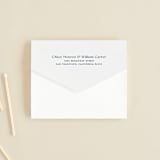 "modern folk" - Savvy Wedding Invitations in Blush by GeekInk Design - Closed