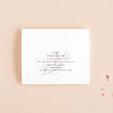 "Mystique" - Savvy Wedding Invitations in Linen by Ashley Rosenbaum - FREE Recipient Addressing