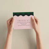 "modern tropics" - Savvy Wedding Invitations in Blush by Baumbirdy - How it works